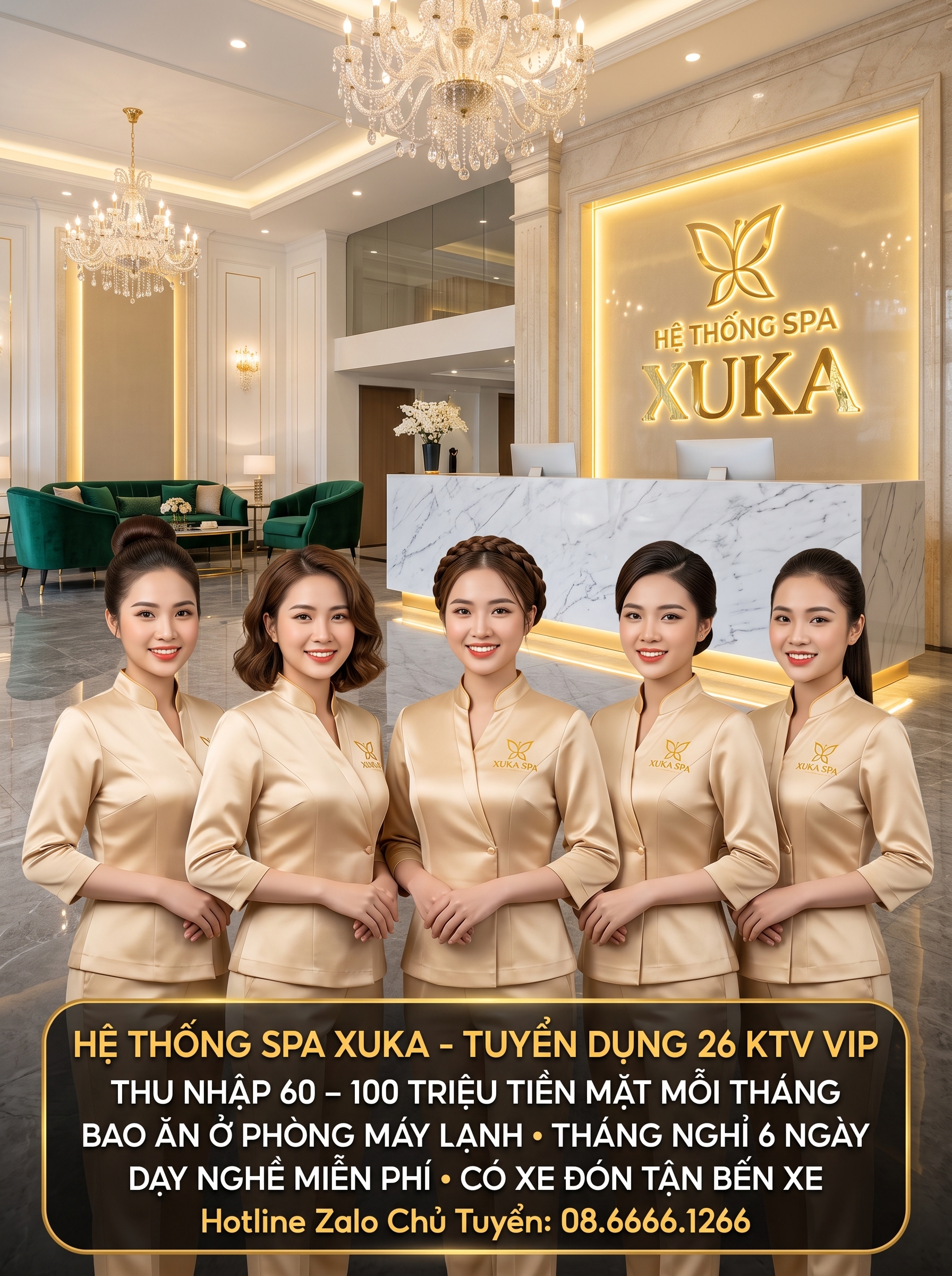 KTV XUKA Tự Tin Thu Nhập 60 - 100 Triệu Mỗi Tháng