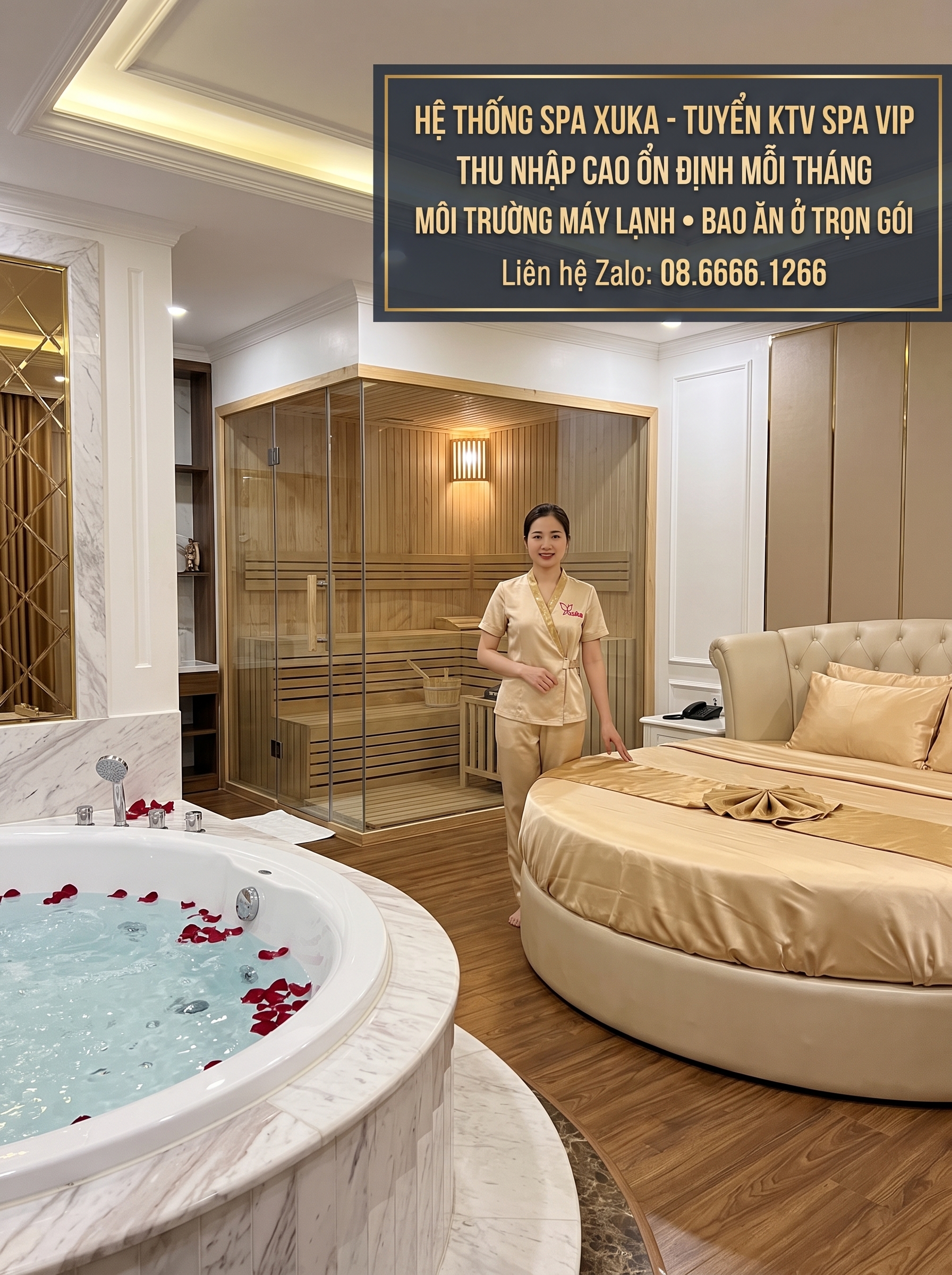 Gương Mặt Rạng Rỡ Của KTV XUKA Trong Giờ Đón Khách
