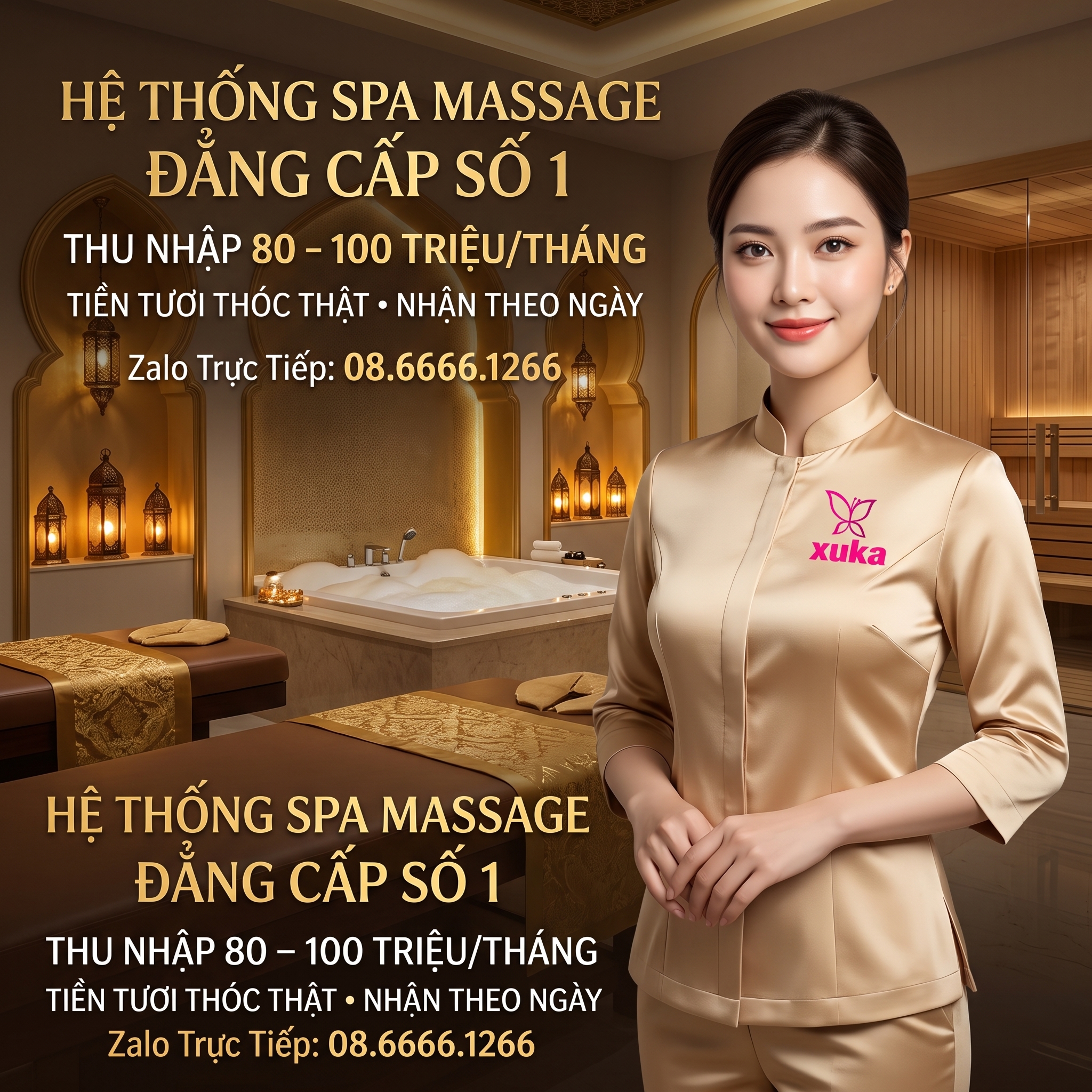 Bồn Sục Thủy Lực Đèn Led Đổi Màu Liệu Pháp Thư Giãn